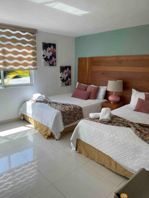 Hermoso Apartamento Para 6 Personas En La Playa Con Piscina Apartment Puerto Plata Exterior photo